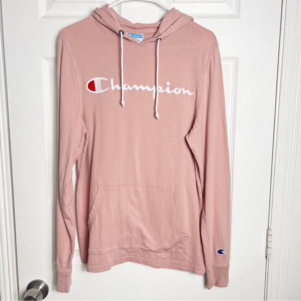 CHAMPION | Pink Hoodie - Sz S